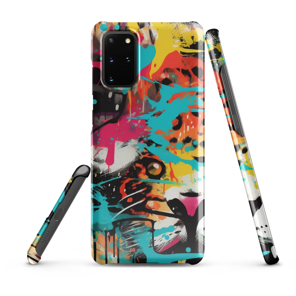 Fierce Fusion: Tiger and Lion in Graffiti