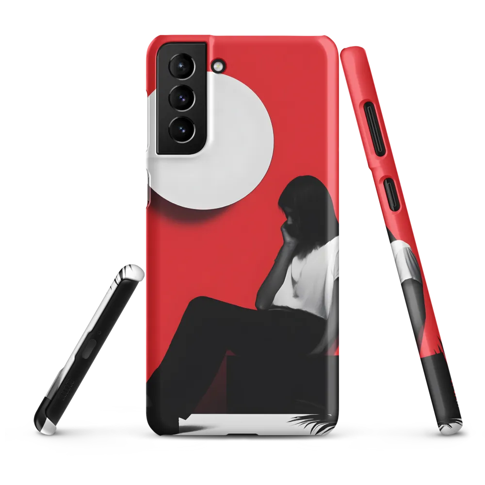 Contemplation in Red