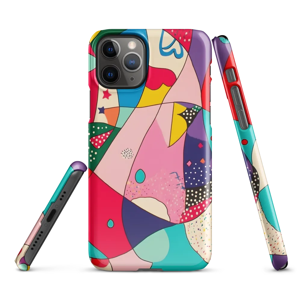Playful Geometry in Color | Phone Case |  11 Pro | Snap Case | Glossy