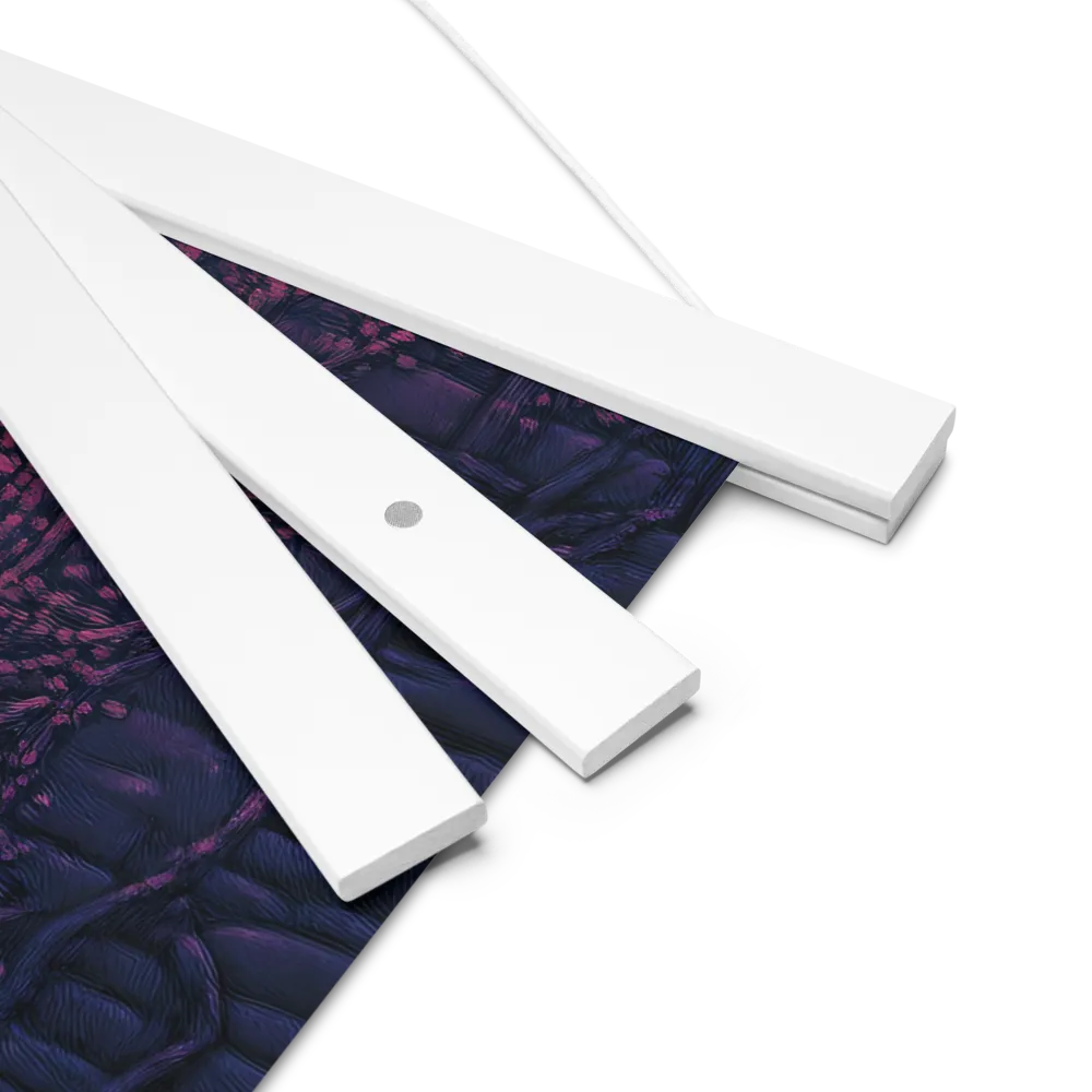 Veil of Enigma | Poster With White Wood Hanger | 14″×14″