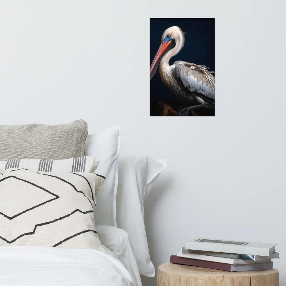 Majestic Pelican Portrait