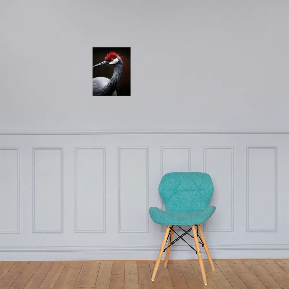Ember-Crested Elegance | Poster | 11″×14″