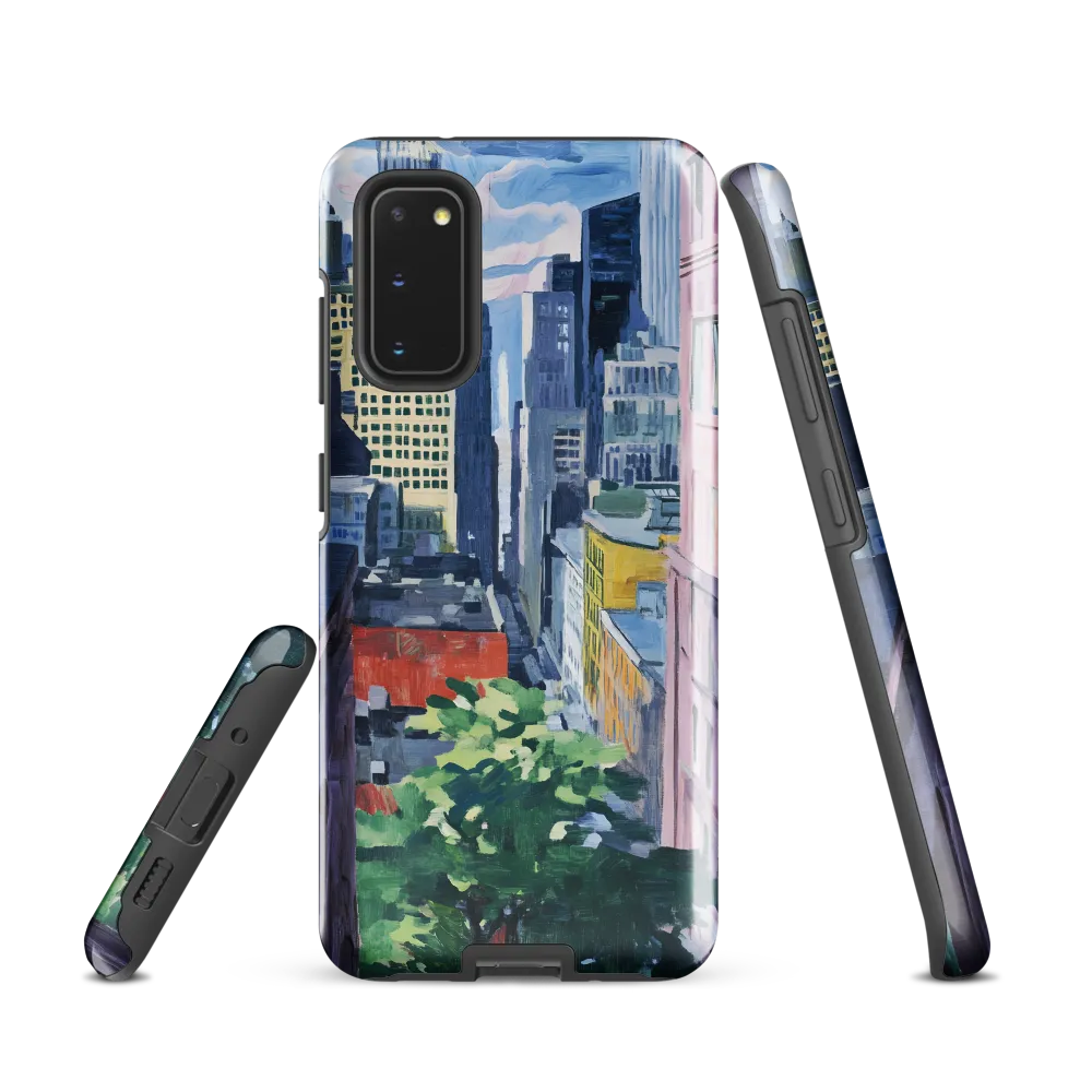 Urban Symphony: A Cityscape in Color