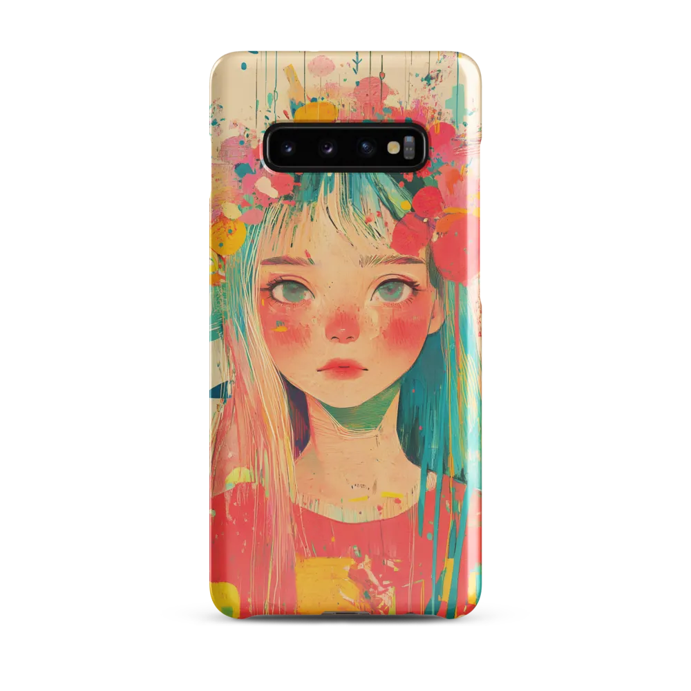 Whimsical Blossom | Phone Case |  S10 Plus | Snap Case | Glossy