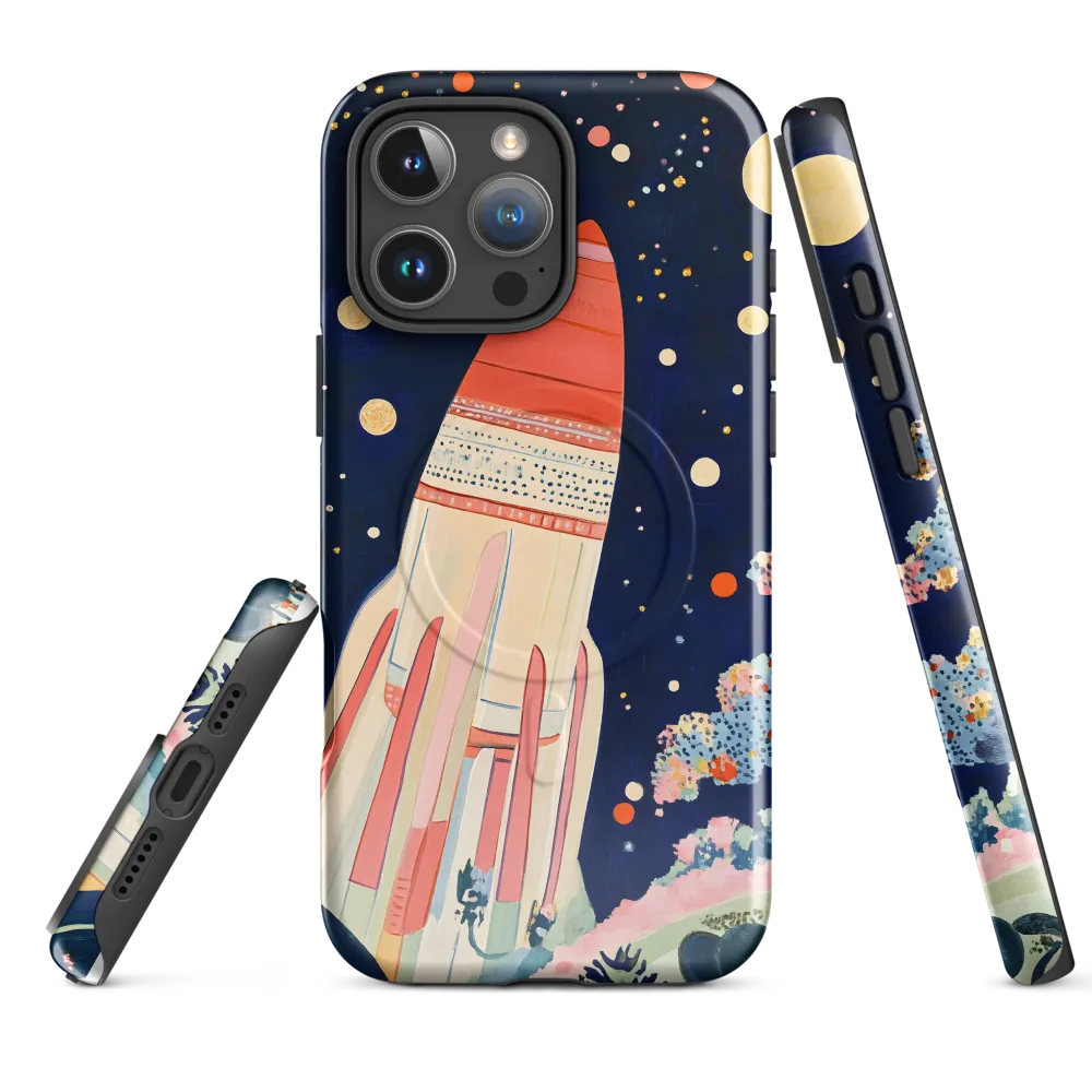Cosmic Dreams: The Rocket's Journey