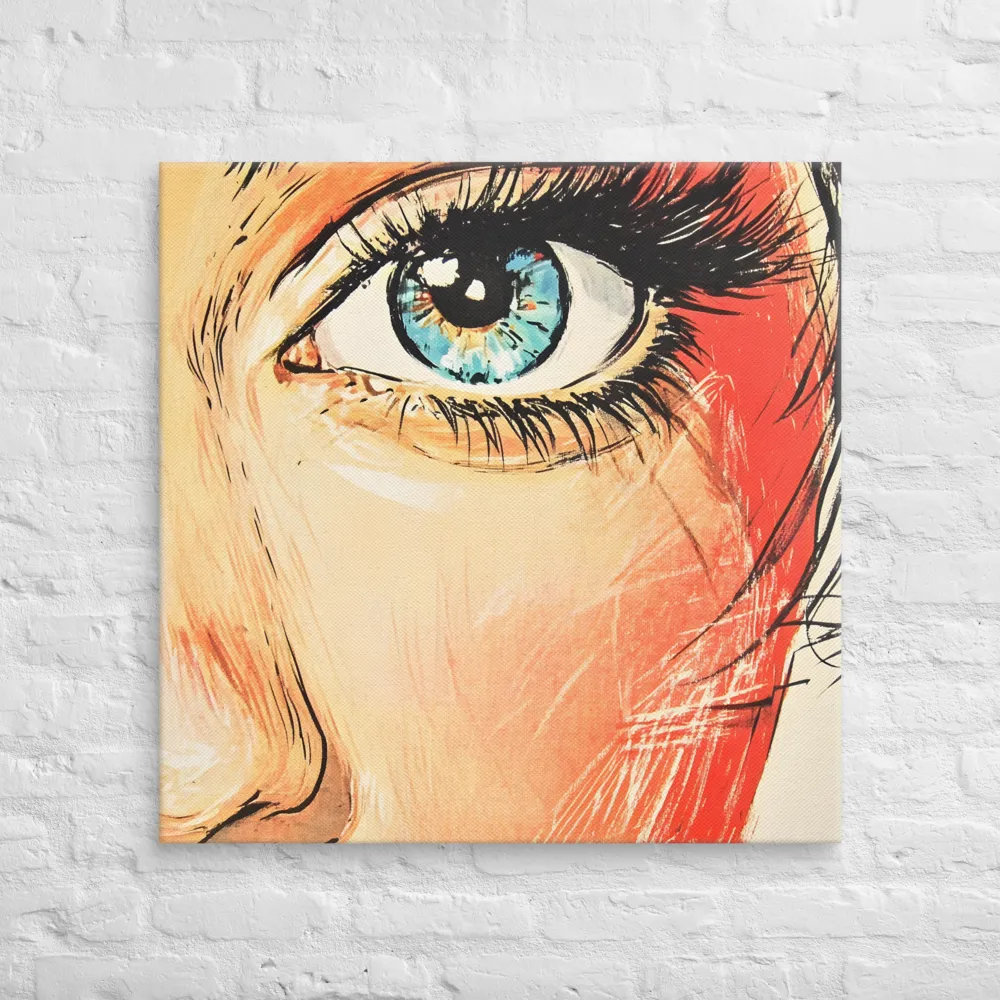 Gaze of Emotion | Canvas | 32″×32″