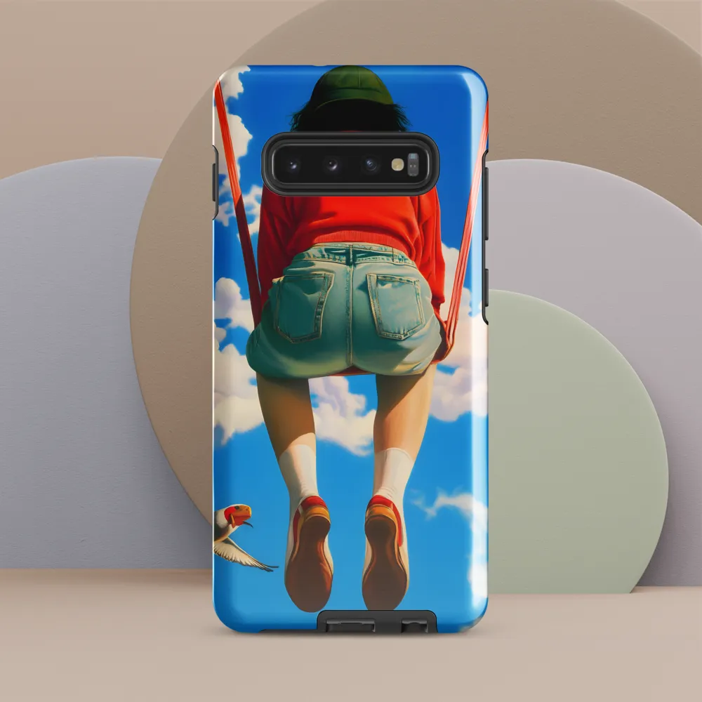 The Joy of Flight | Phone Case |  S10 Plus | Tough Case | Glossy