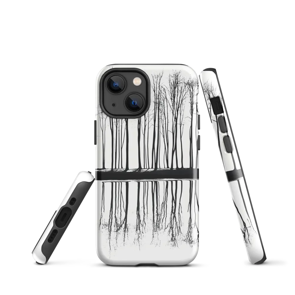 Reflections of Serenity | Phone Case |  13 mini | Tough Case | Glossy
