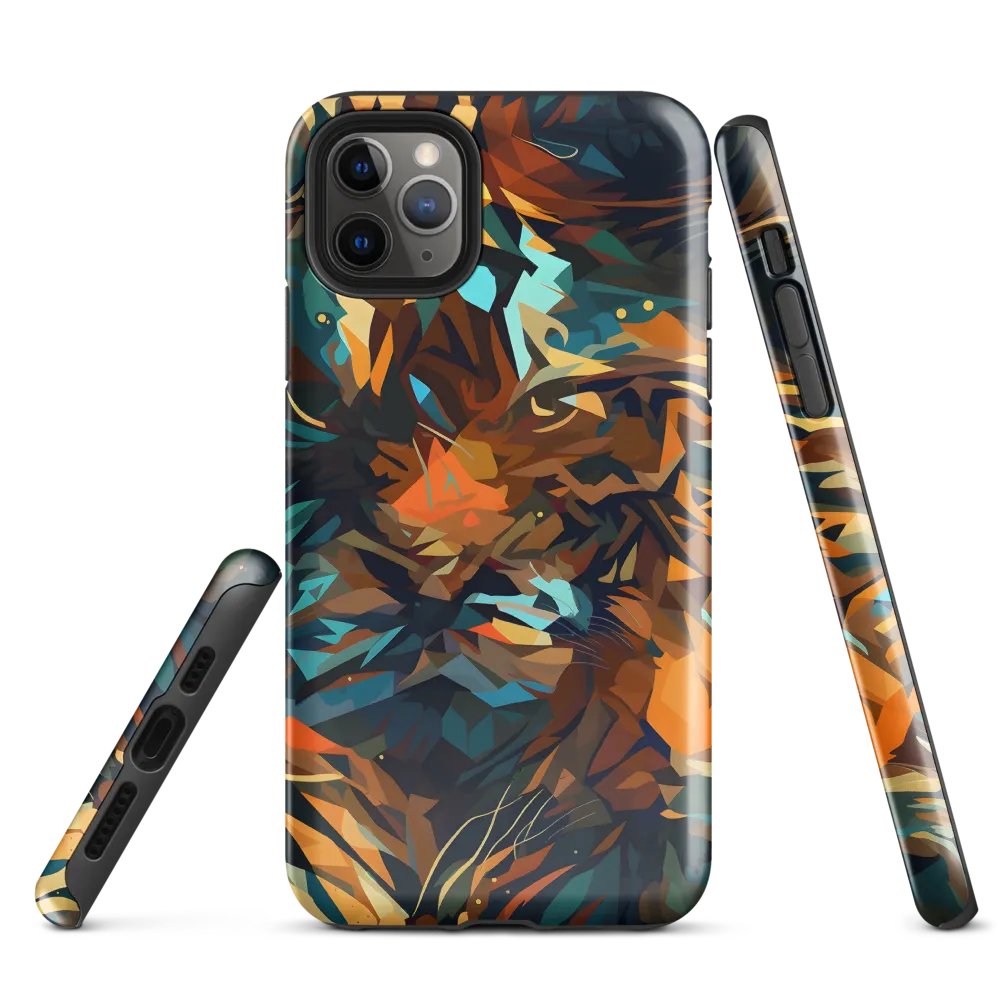 Wild Symphony: Abstract Tigers | Phone Case |  11 Pro Max | Tough Case | Glossy