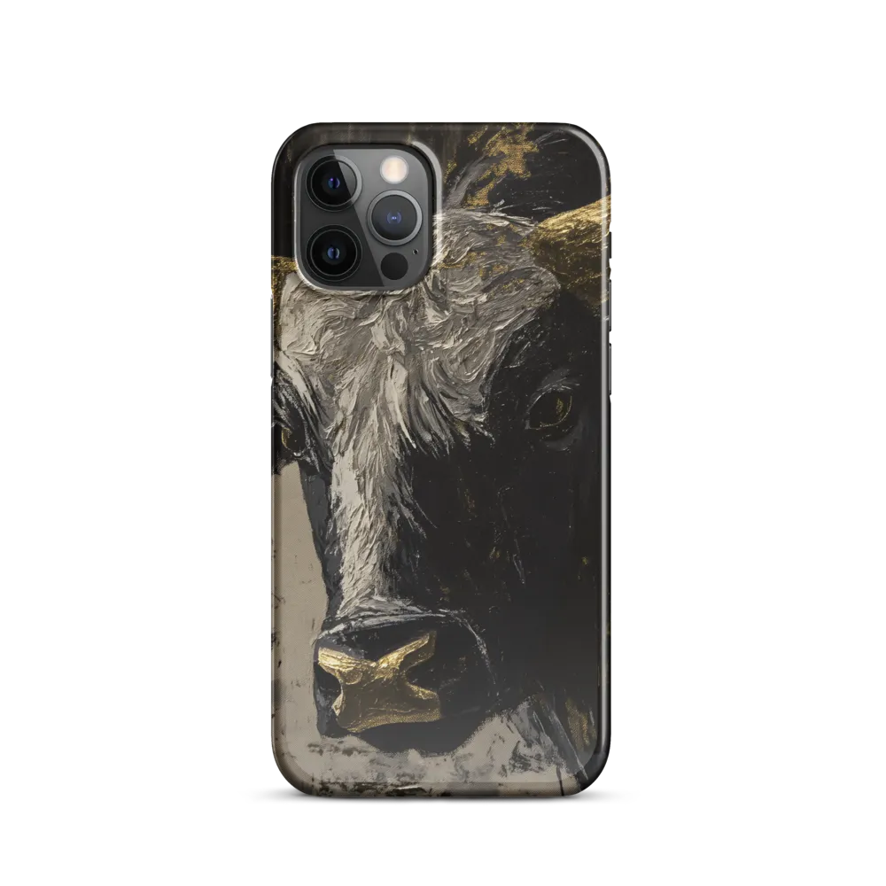 Majestic Bull: The Power in Black and Gold