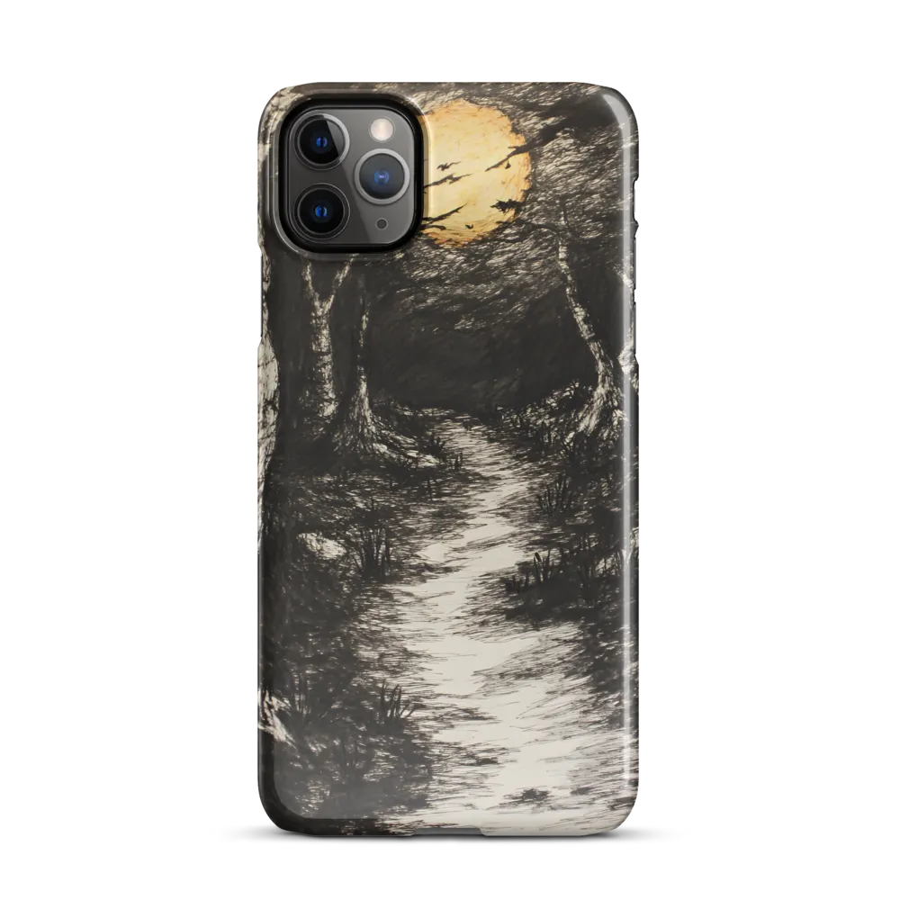 Moonlit Path Through the Enigmatic Forest | Phone Case |  11 Pro Max | Snap Case | Glossy