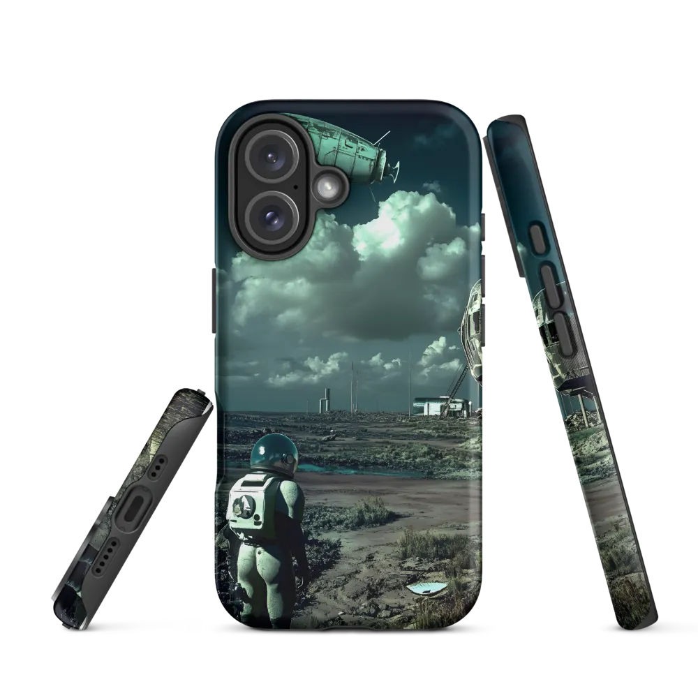 Beyond the Ruins: A Cosmic Journey | Phone Case