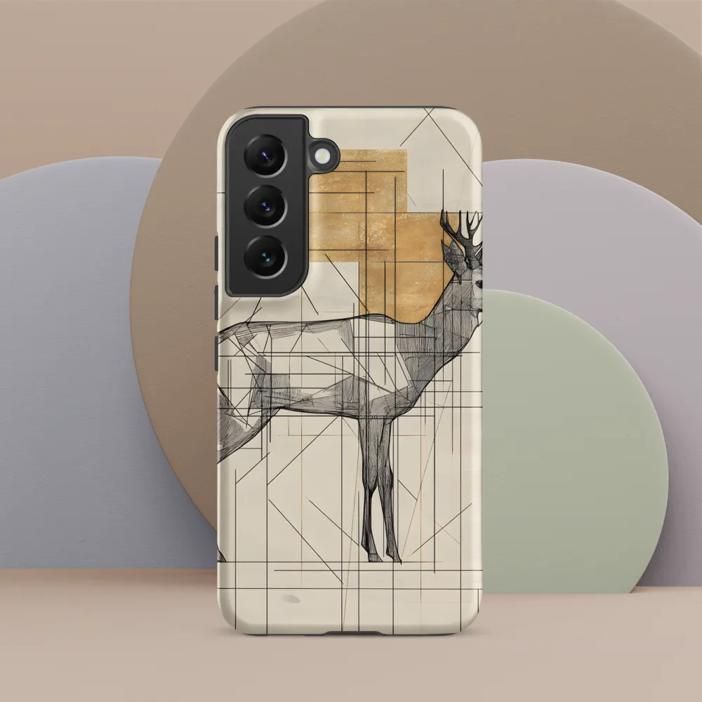 Geometric Elegance: The Majestic Deer