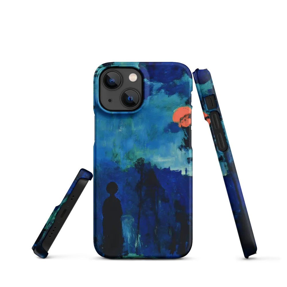 Solitude in Blue | Phone Case |  13 Mini | Snap Case | Matte