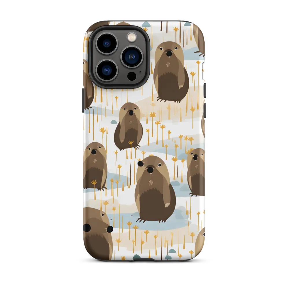 Whimsical Waters: A Celebration of Otters and Seals
