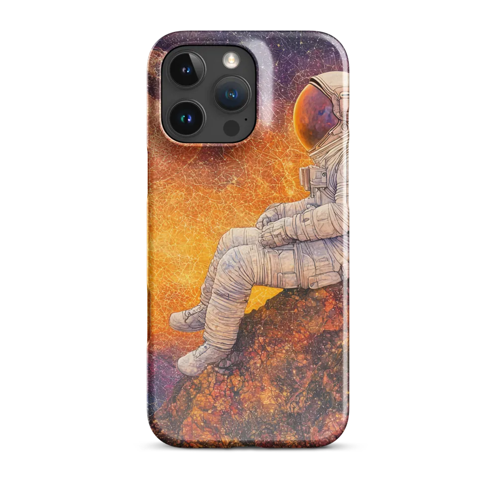 Cosmic Contemplation | Phone Case |  16 Pro Max | Snap Case | Glossy