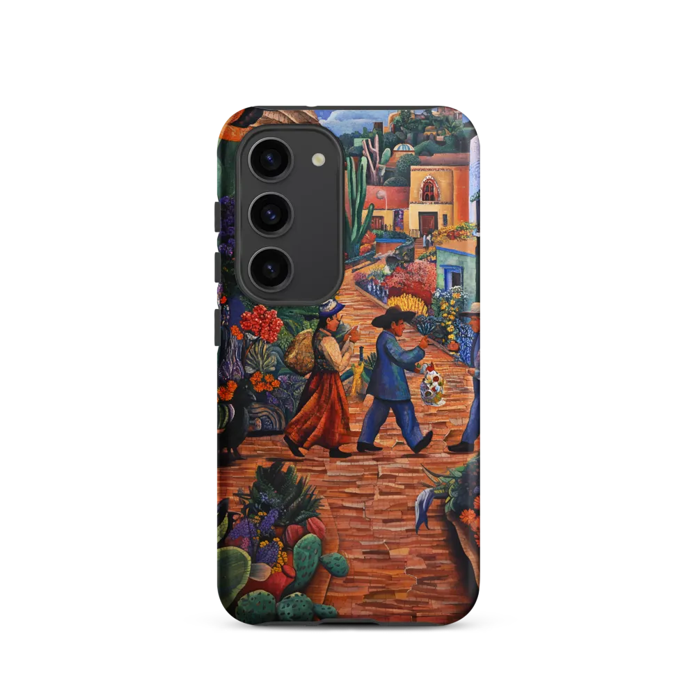 A Mosaic Journey Through Colorful Landscapes