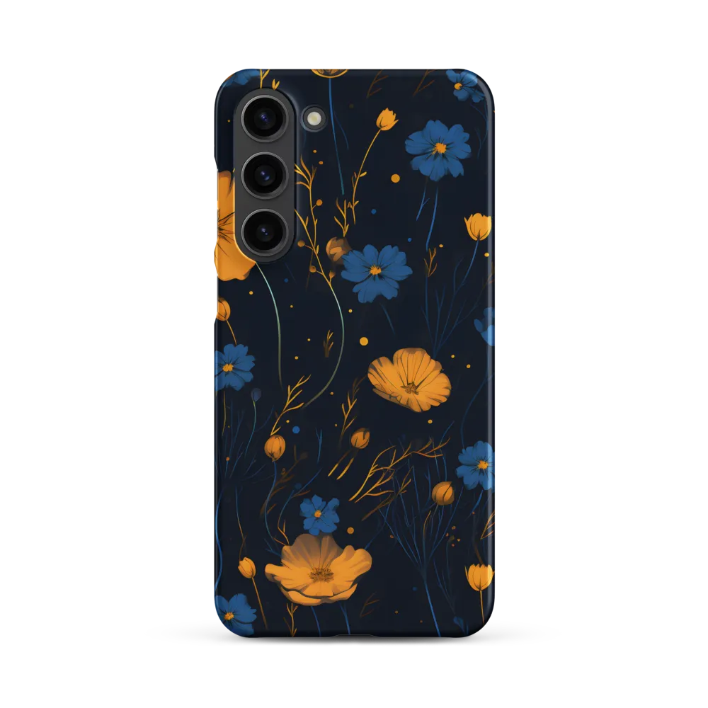 Nocturnal Blossoms | Phone Case |  S23 Plus | Snap Case | Matte