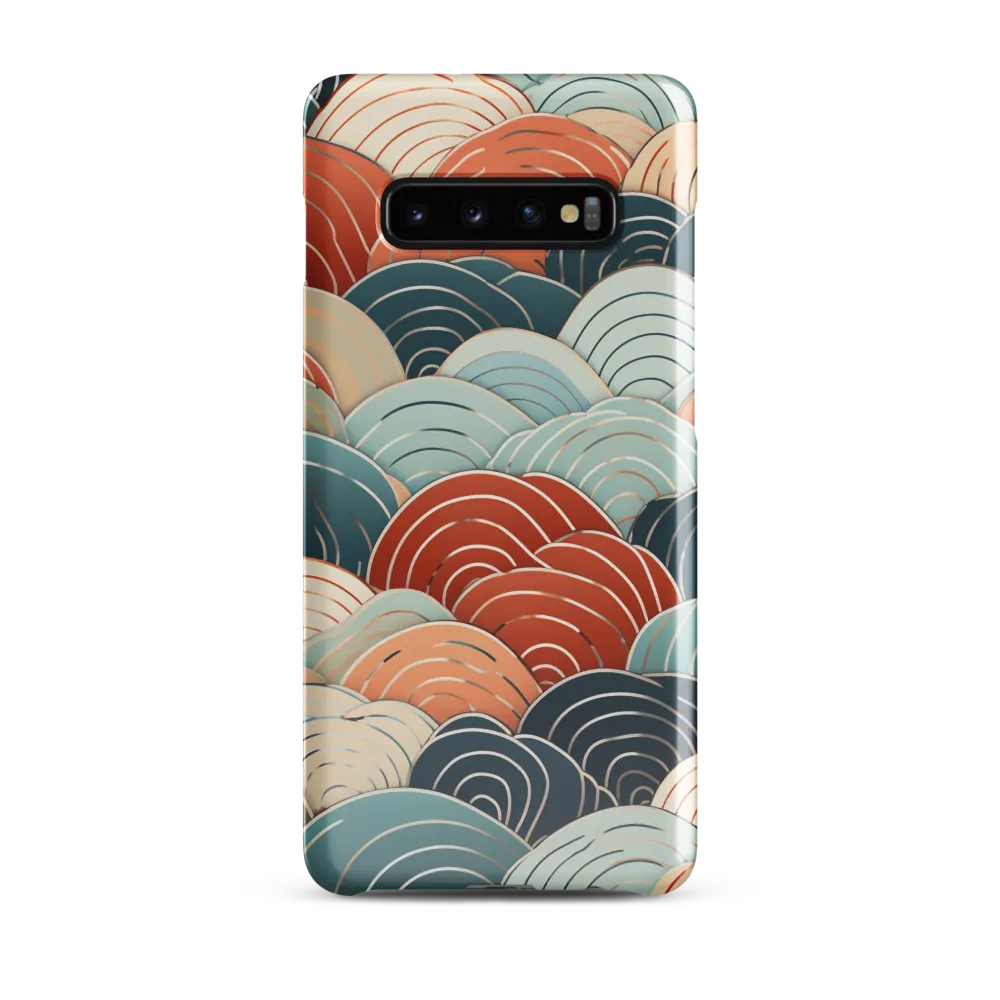 Rhythms of Waves | Phone Case |  S10 Plus | Snap Case | Glossy