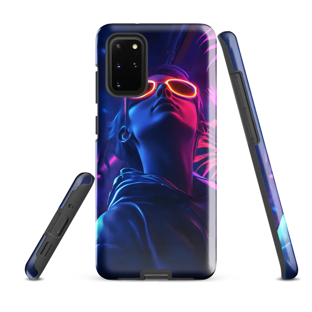 Neon Dreams: A Cyberpunk Portrait