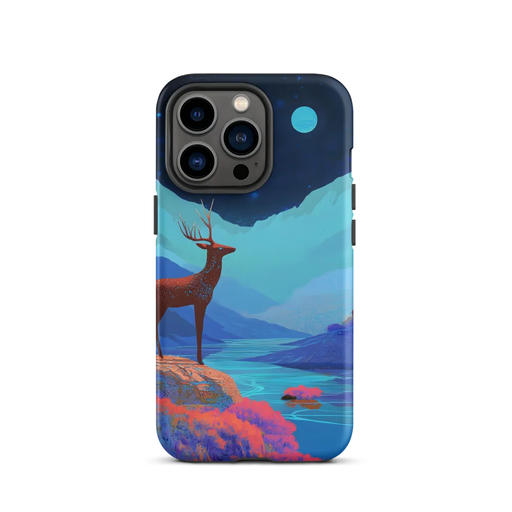 Cosmic Serenity: The Starlit Stag