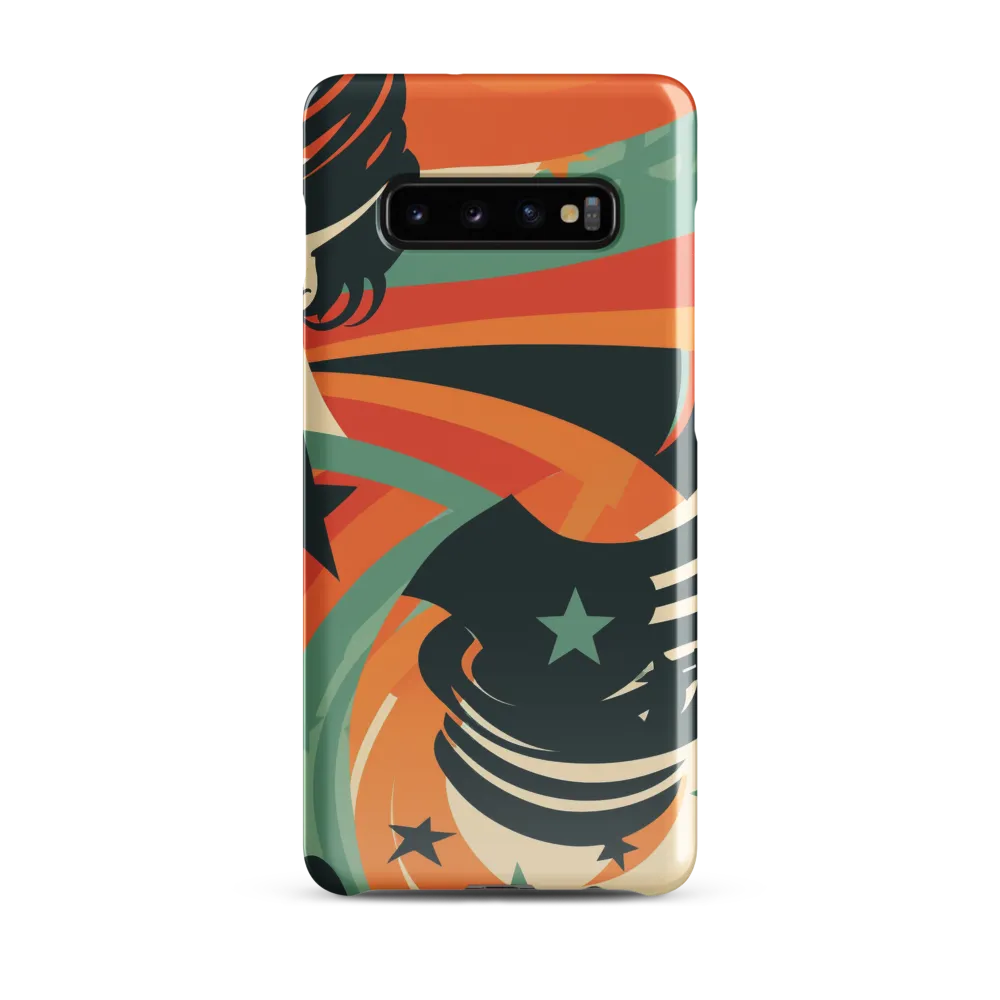 Swirls of Elegance | Phone Case |  S10 Plus | Snap Case | Glossy