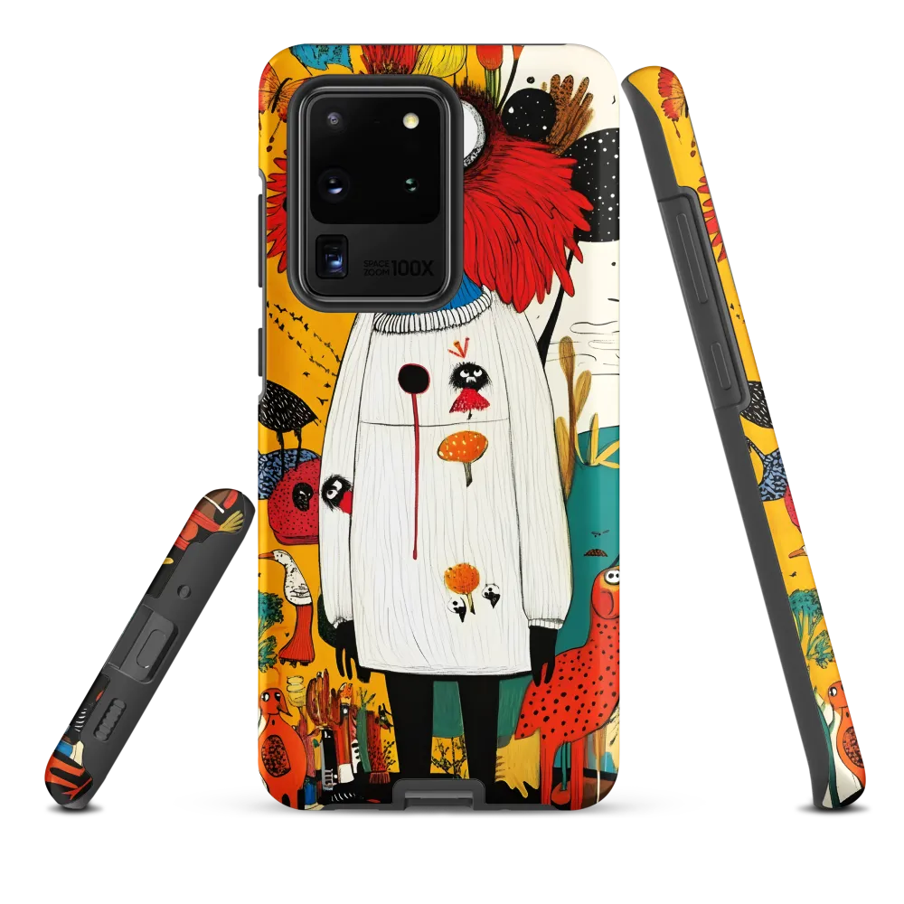 Whimsical Bird's Embrace