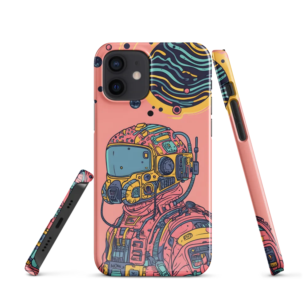 Exploration Beyond: A Digital Astronaut | Phone Case |  12 | Snap Case | Glossy