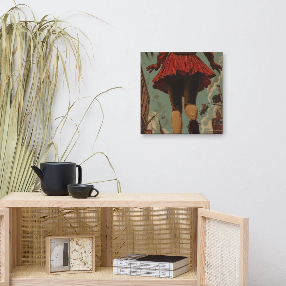 Flight of the Urban Dreamer | Canvas | 16″×16″