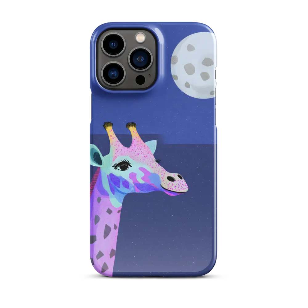 Whimsical Giraffe Under the Stars