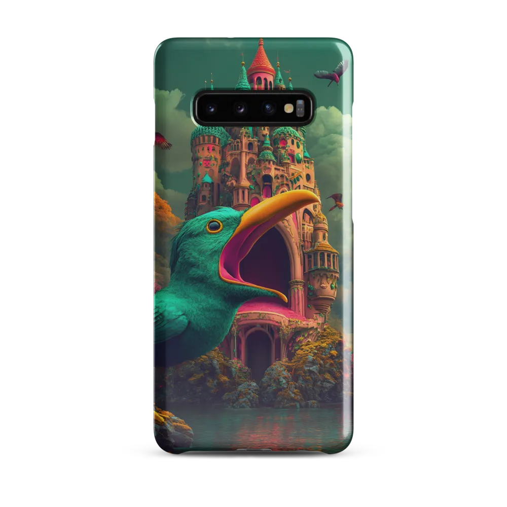 The Enchanted Castle and the Chattering Bird | Phone Case |  S10 Plus | Snap Case | Glossy