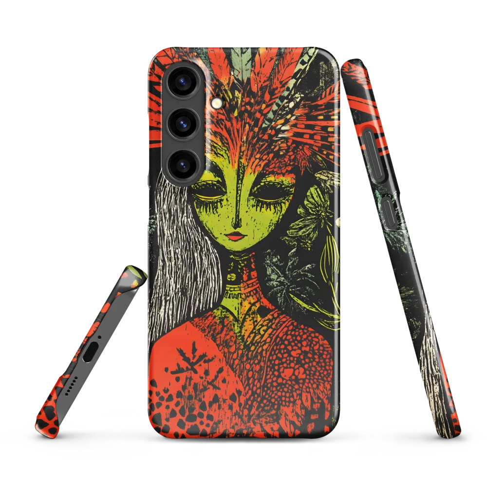 Mystical Flora: A Surreal Portrait