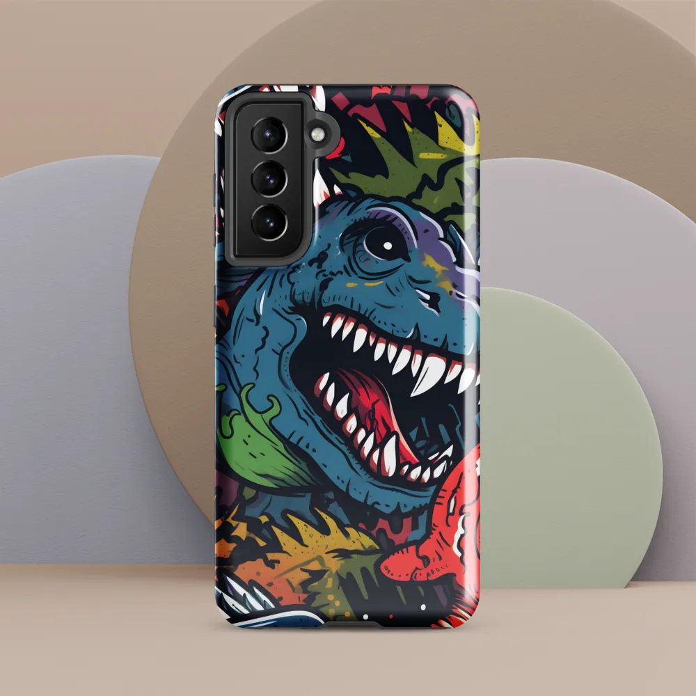 Dino Mania: A Colorful Frenzy