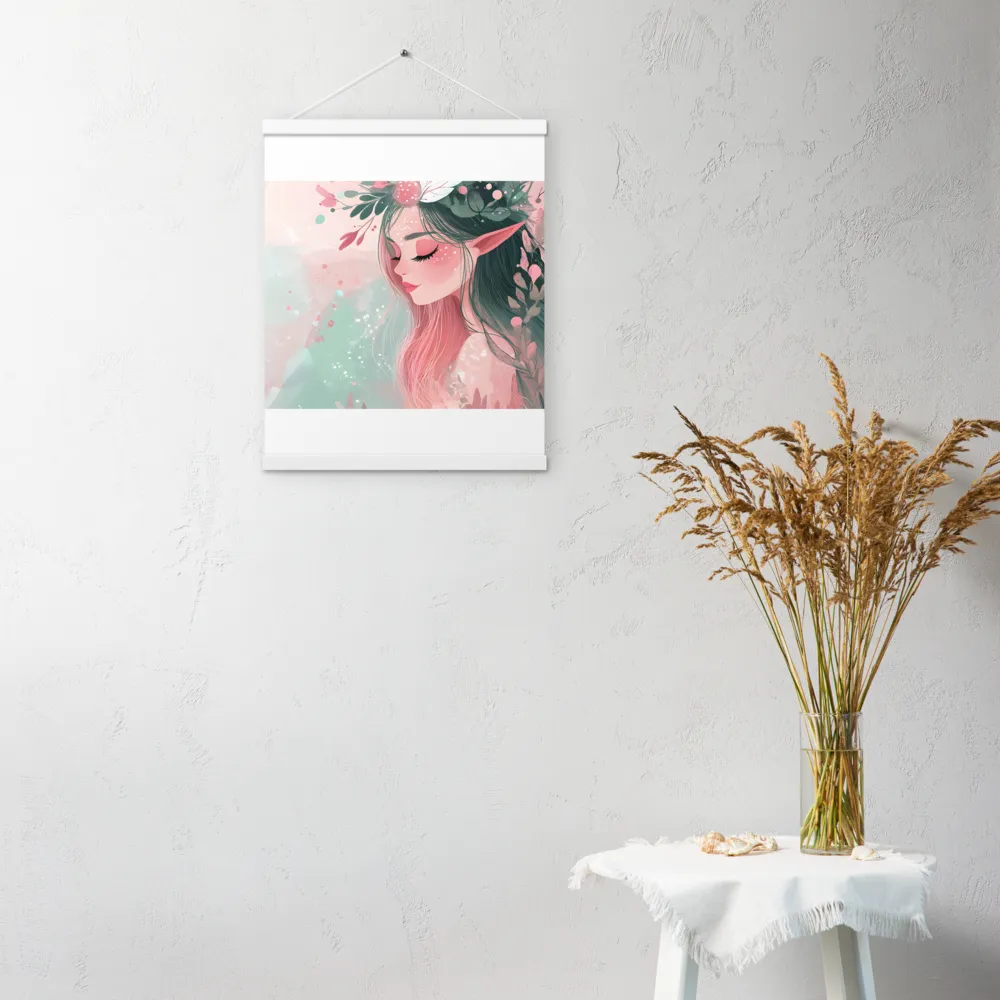 Whispers of Nature | Poster With White Wood Hanger | 16″×20″