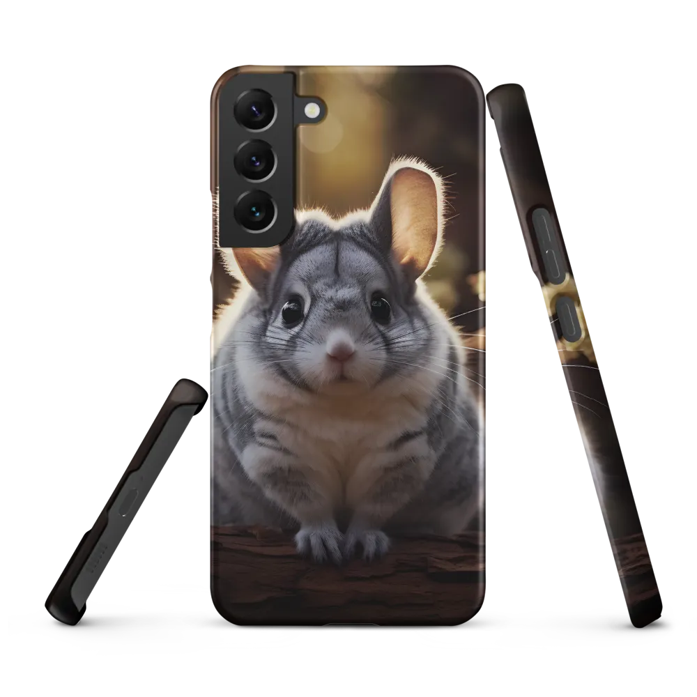 Curious Chinchilla in the Forest