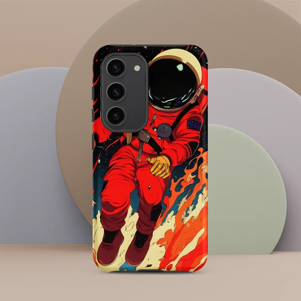 Cosmic Descent of the Astronaut