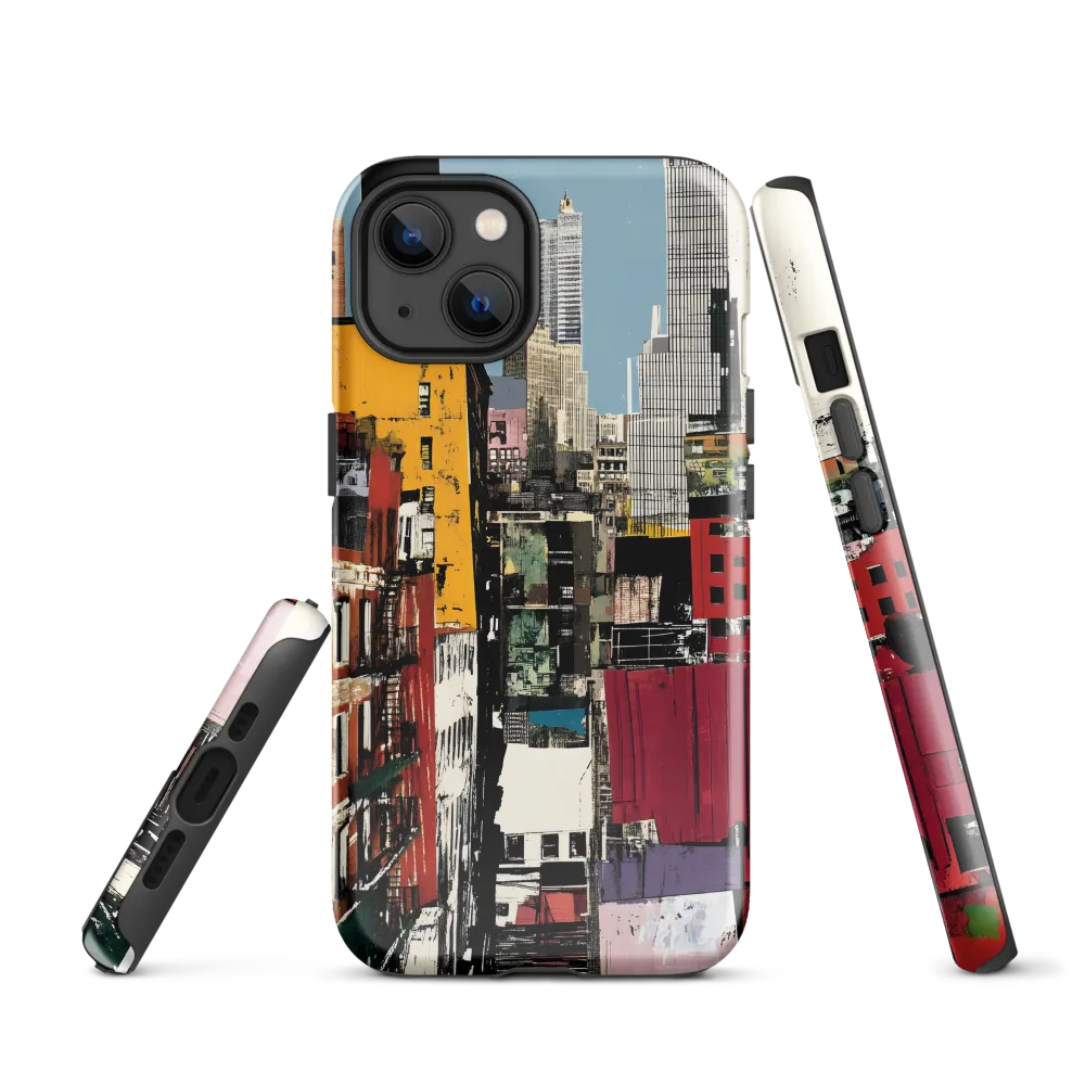 Urban Collage: A Vivid Cityscape
