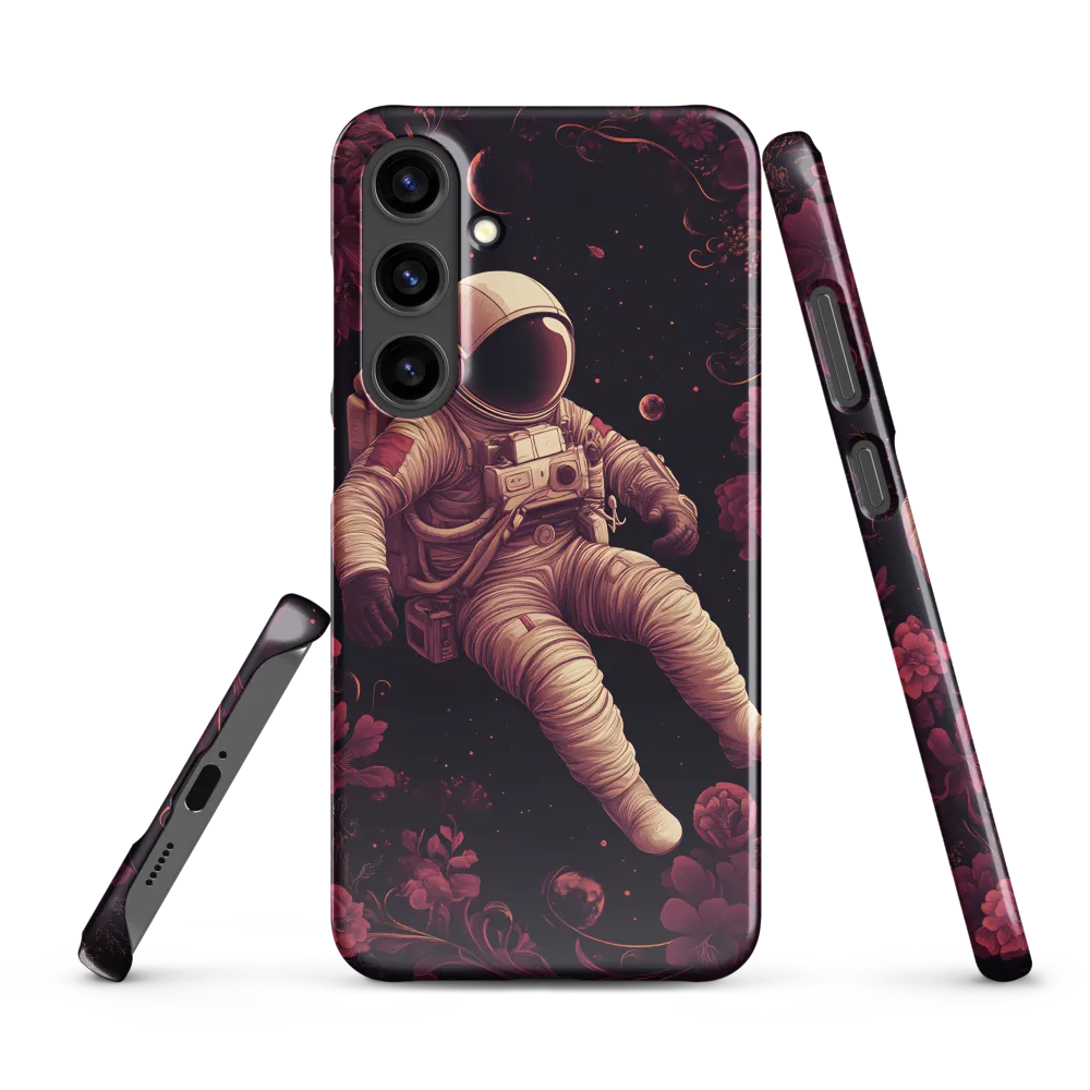 Cosmic Bloom: An Astronaut's Journey