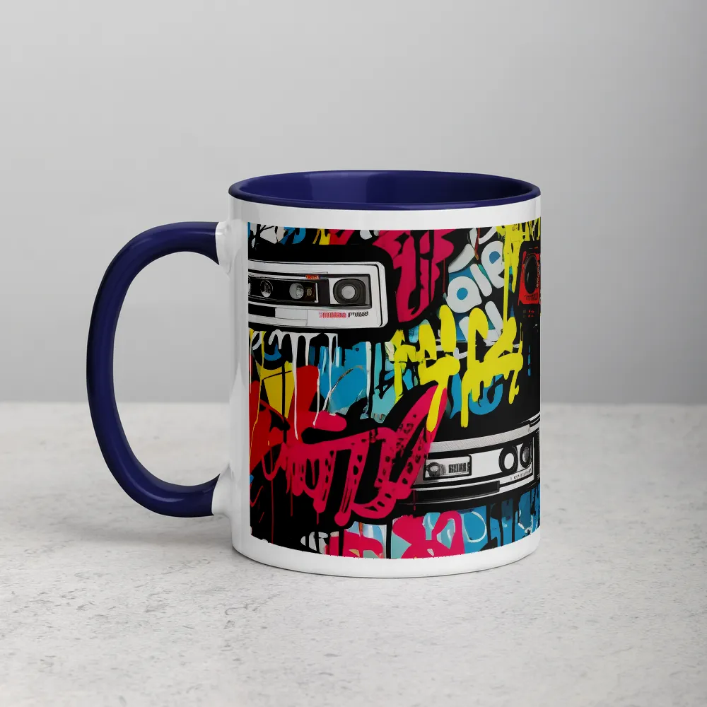 Urban Nostalgia: A Retro Cassette Explosion