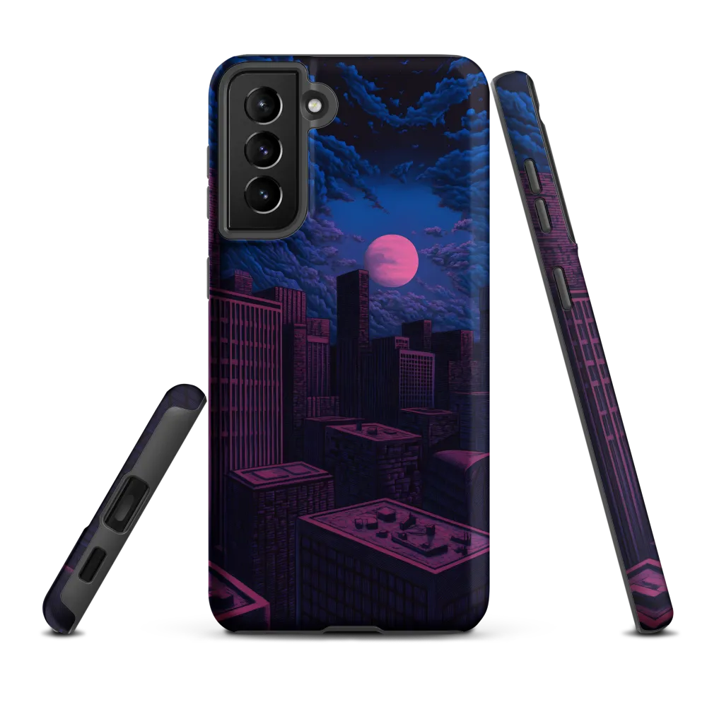 Moonlit Urban Dreams | Phone Case |  S21 Plus | Tough Case | Matte