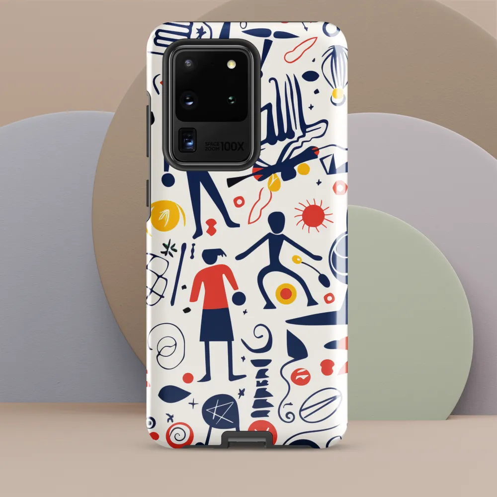 Dynamic Patterns of Play | Phone Case |  S20 Ultra | Tough Case | Glossy