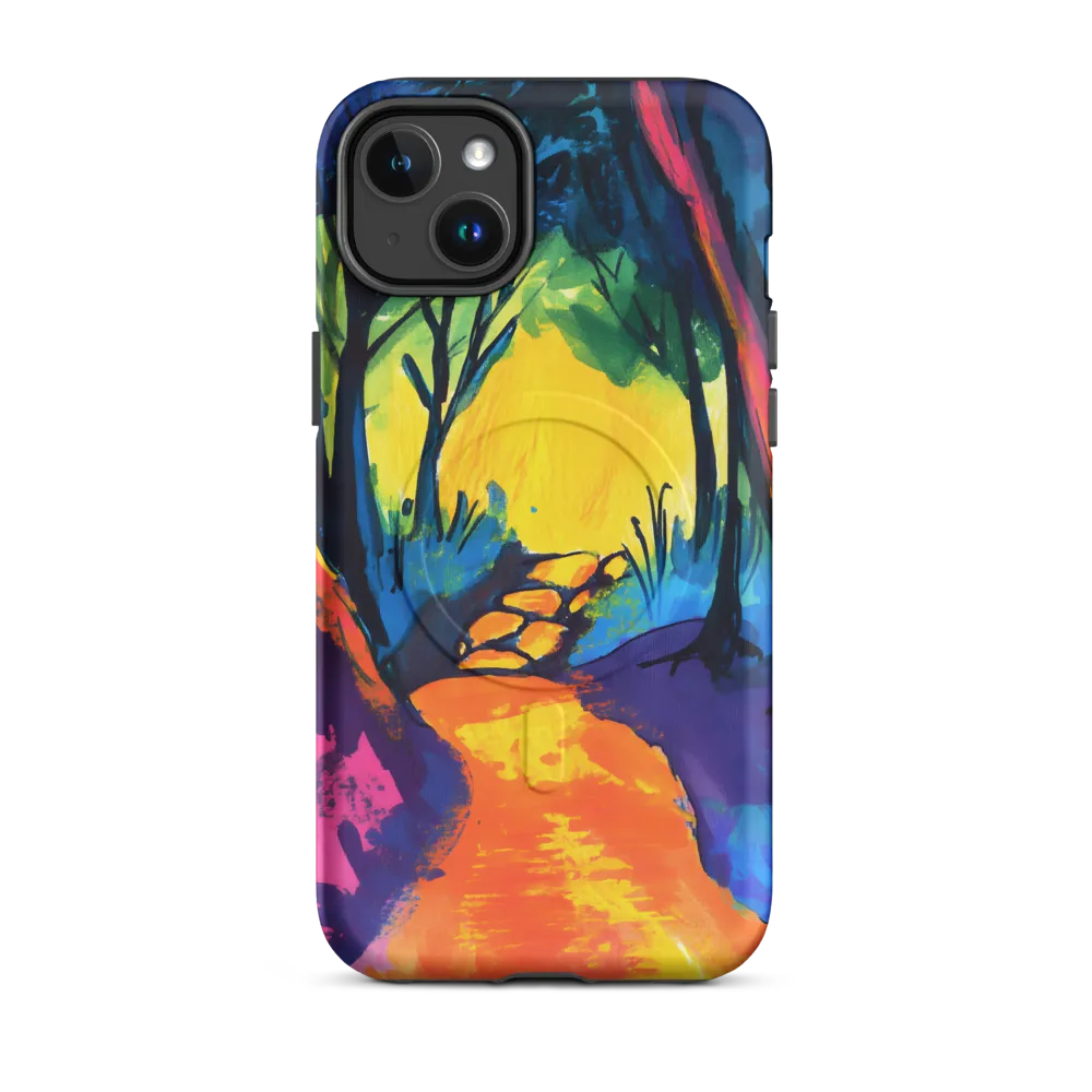Path Through a Vibrant Forest