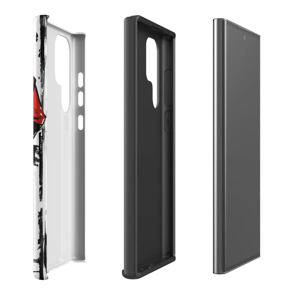 The Edgy Elegance | Phone Case |  S22 Ultra | Tough Case | Matte