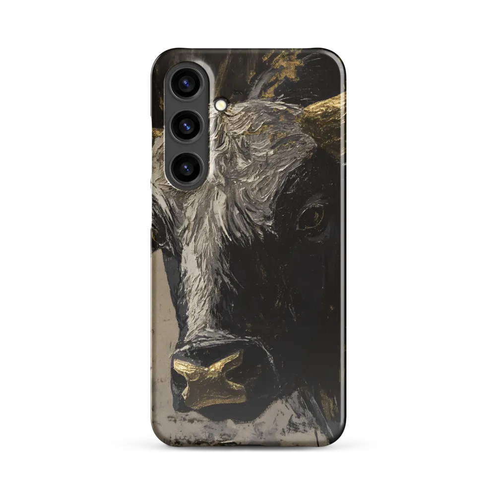 Majestic Bull: The Power in Black and Gold
