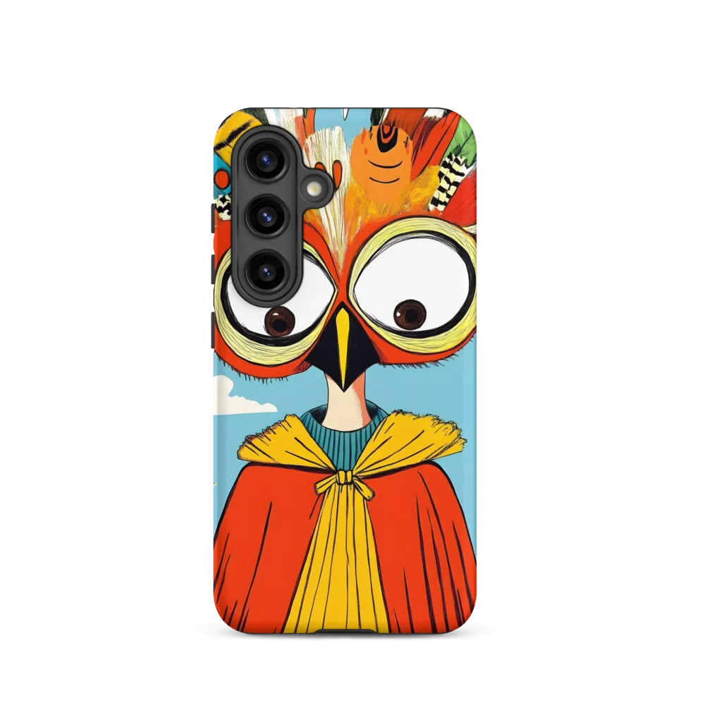 A Whimsical Encounter: The Owl-Human Fusion