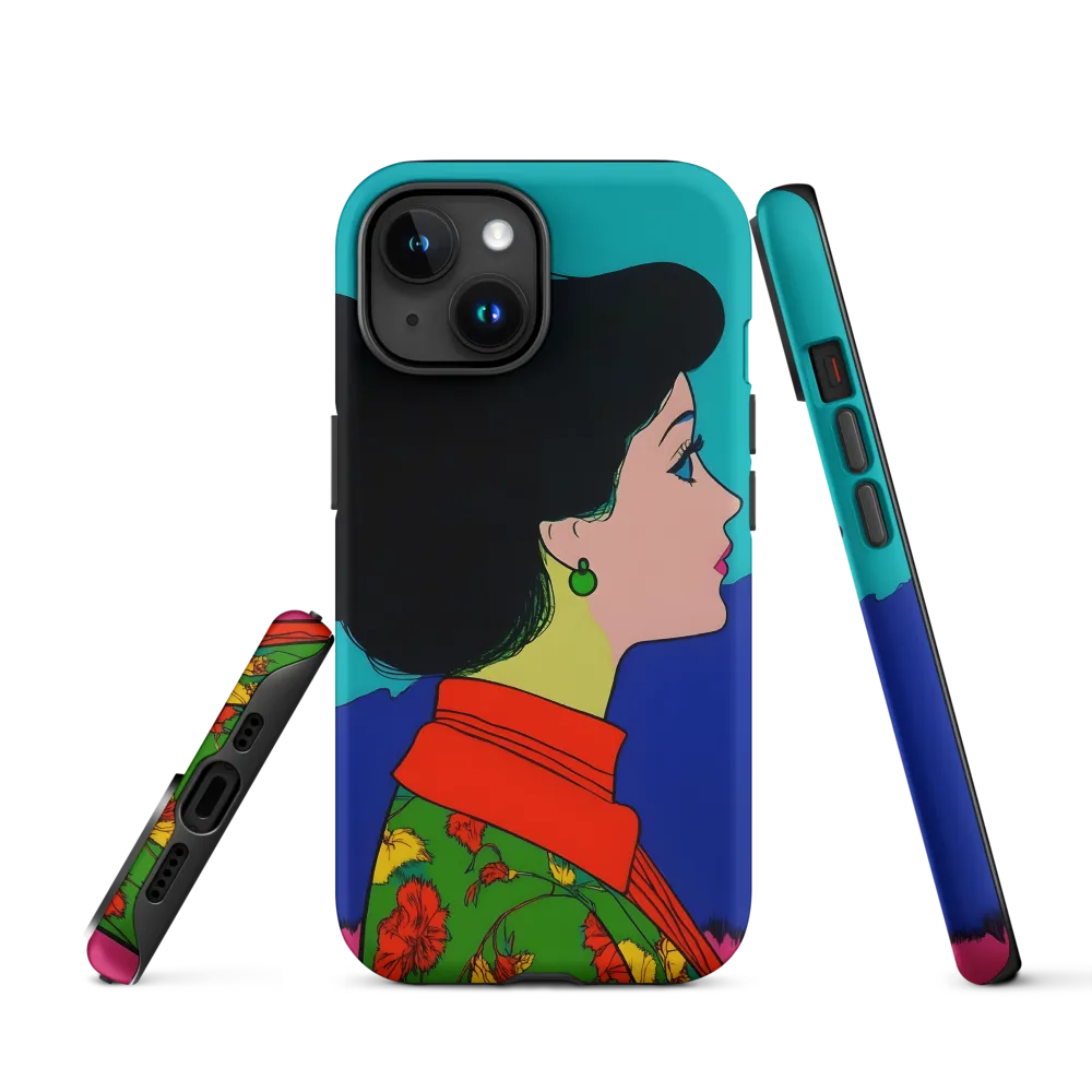 Whispers of Color: A Pop Art Portrait