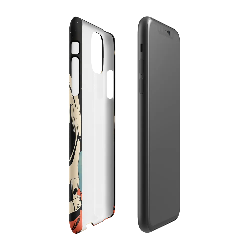 Gaze of the Astronaut | Phone Case |  11 | Snap Case | Glossy