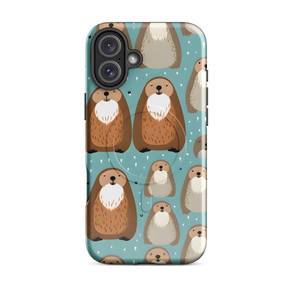 Whimsical Otter Pattern