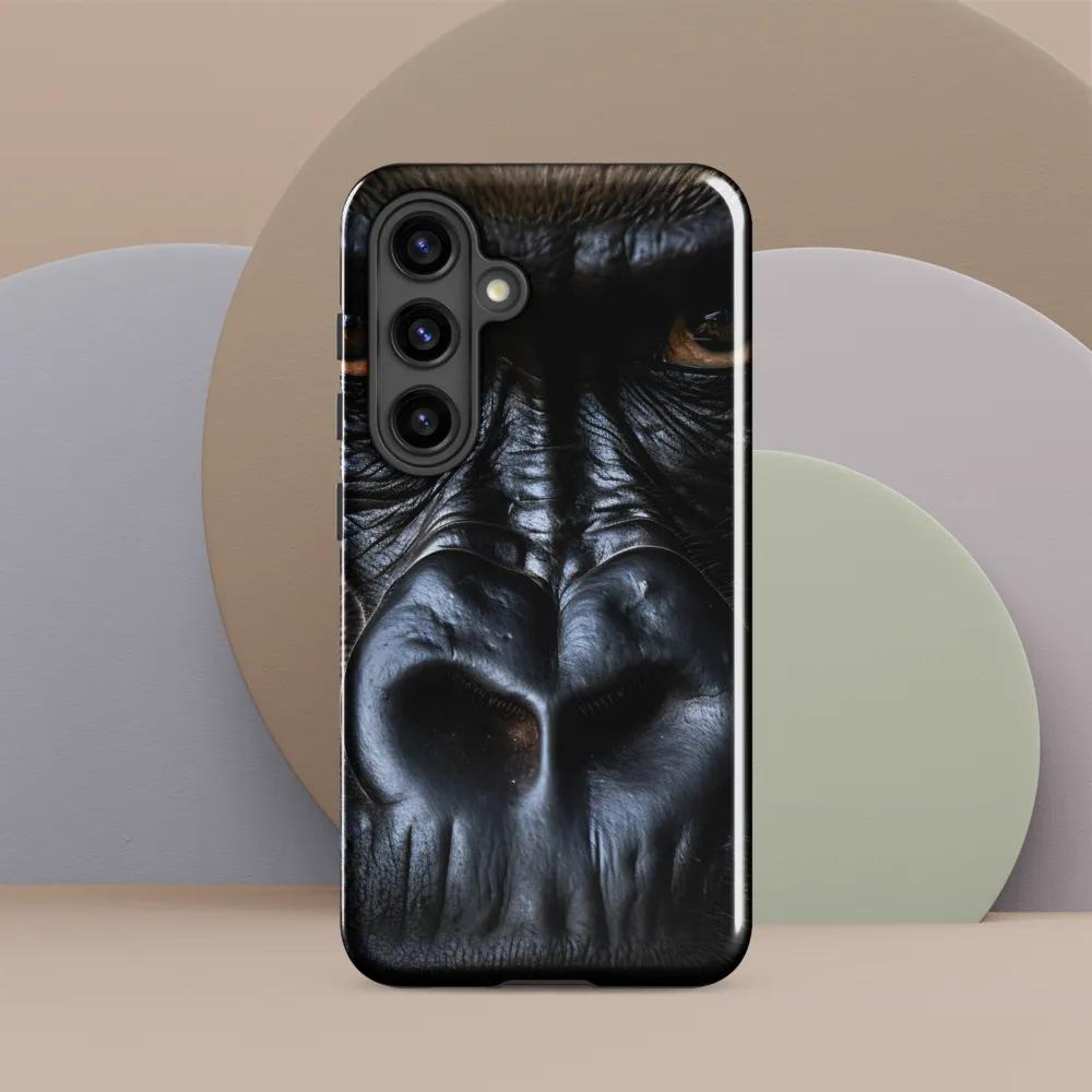 Gaze of the Wild: A Gorilla's Portrait