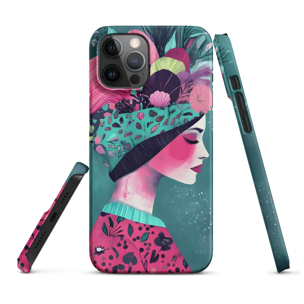 Whimsical Floral Portrait